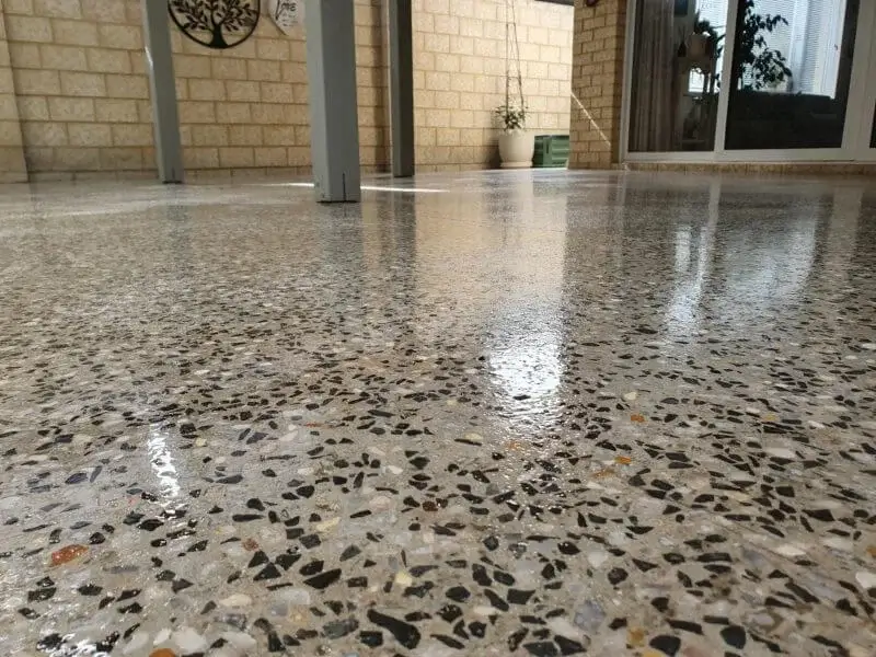 шлифованный бетон